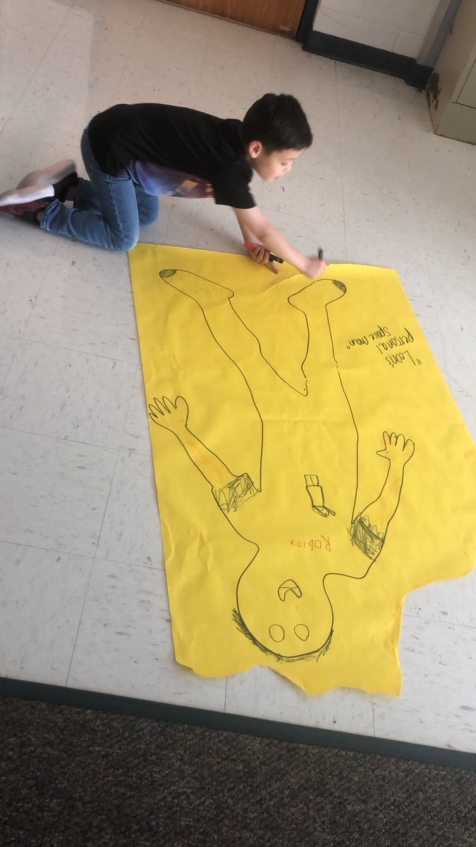 Working hard on our “Personal Space Man” <a href="/HcesG/">HCES Gators</a>