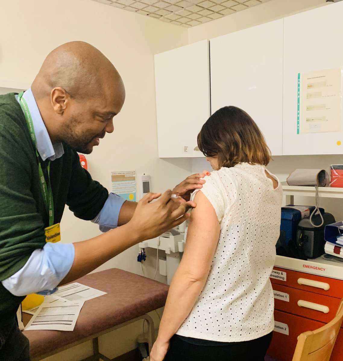 mrvals's tweet photo. “It takes a community to provide immunity”. It’s not too late to get the flu jab. Protect yourself, your family and your patients. #FluBusters #GetTheFluJab Contact your Local Flu Champion https://t.co/JZETU6zTRM