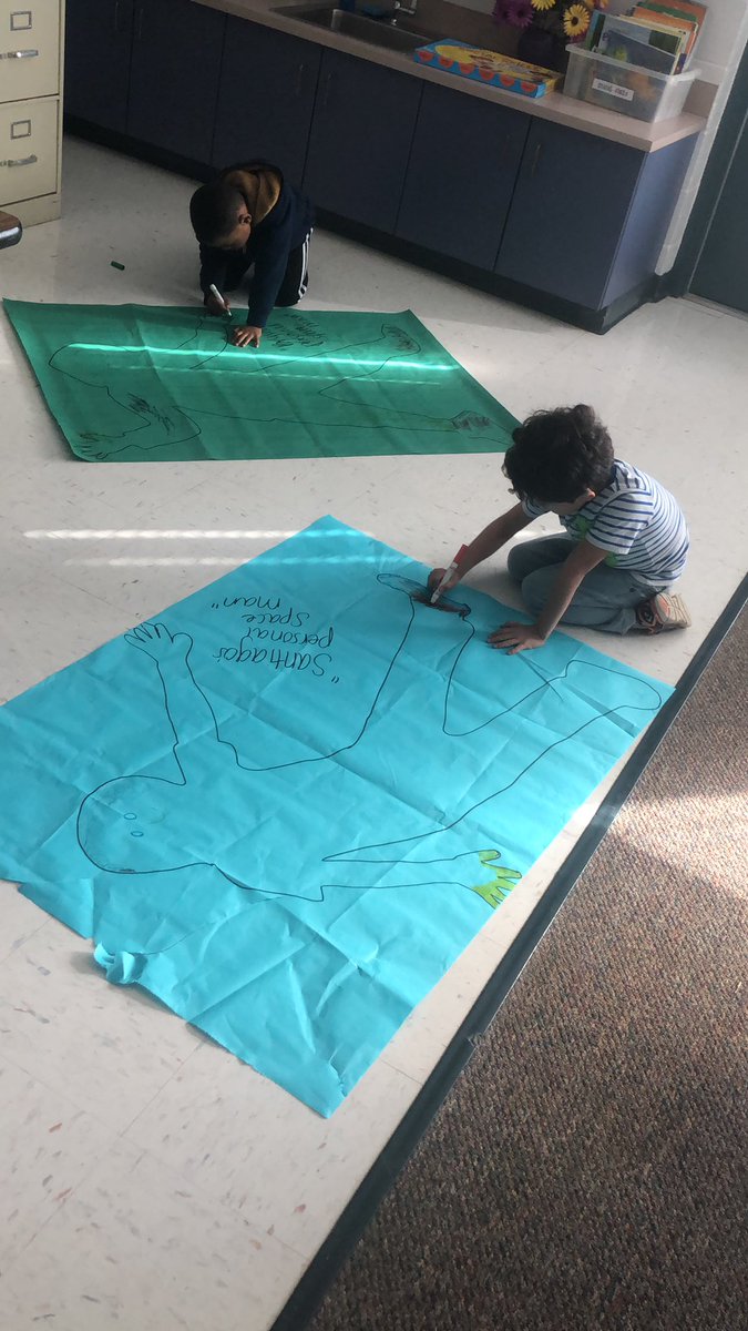 Working on our “Personal Space Man” <a href="/HcesG/">HCES Gators</a>