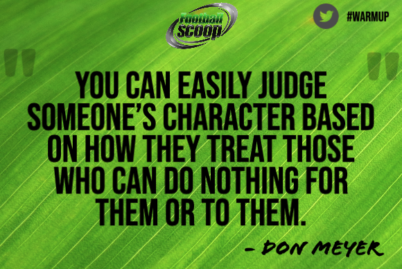 CoachSamz's tweet photo. #WarmUp: 9 words that can make you a more effective leader, Blind ninja dinners are a real thing, deep thoughts from Lane Kiffin, great idea for new head coaches, #DailyDoseOfGoodness is back

https://t.co/cc5cVsvLrU https://t.co/huqTkHae6N