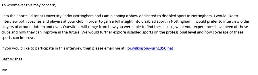 🚨 Attention Coaches + Players 🚨

Can you help Joe at @URNSport?