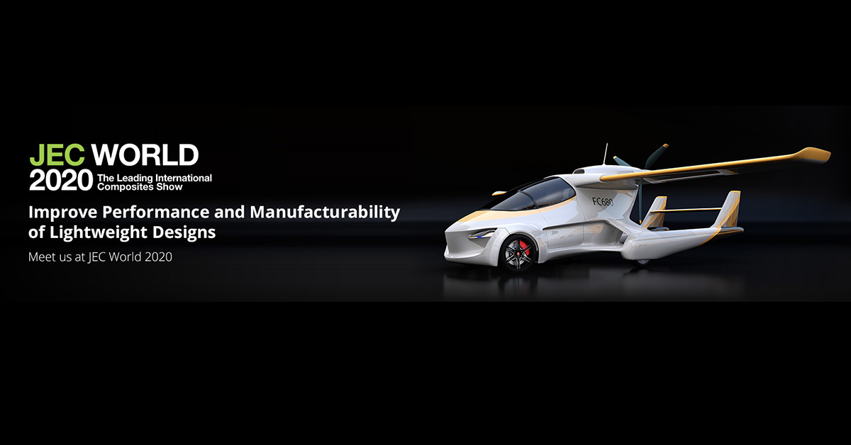 ESIgroup's tweet photo. Meet ESI at #JEC2020 to see how we can help you reduce the reliance on extensive physical validation testing and limit costs with End-to-End #VirtualPrototyping of structures made of #composites and metals.
https://t.co/uq5W97Hg3s
#LightweightEngineering #VirtualManufacturing https://t.co/IPSie99tLd
