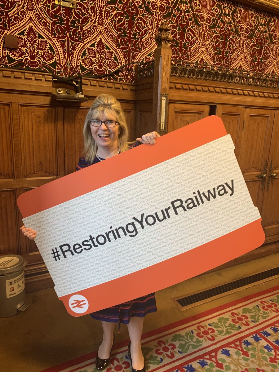 mariacaulfield's tweet image. Great meeting with ⁦@grantshapps⁩ on reopening the Lewes to Uckfield line . #RestoringyourRailway
