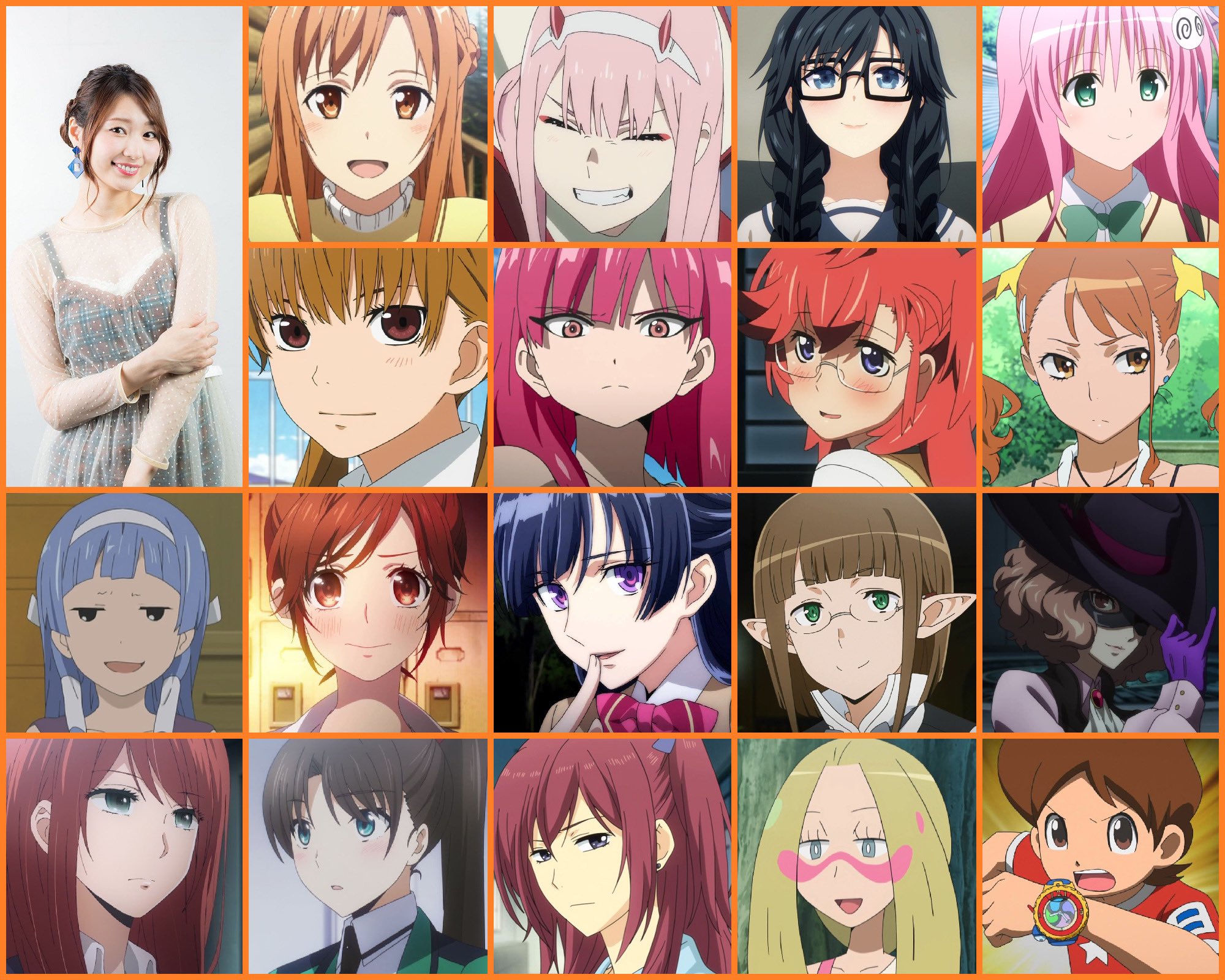 Crunchyroll.pt - (04/02) Um feliz aniversário para a seiyuu, cantora e  darling Haruka Tomatsu 🎉🎉🎉 ⠀⠀⠀⠀⠀⠀⠀⠀ ~✨ Animes na imagem: DARLING in the  FRANXX; Sword Art Online (via Aniplex USA); ORESUKI; Is