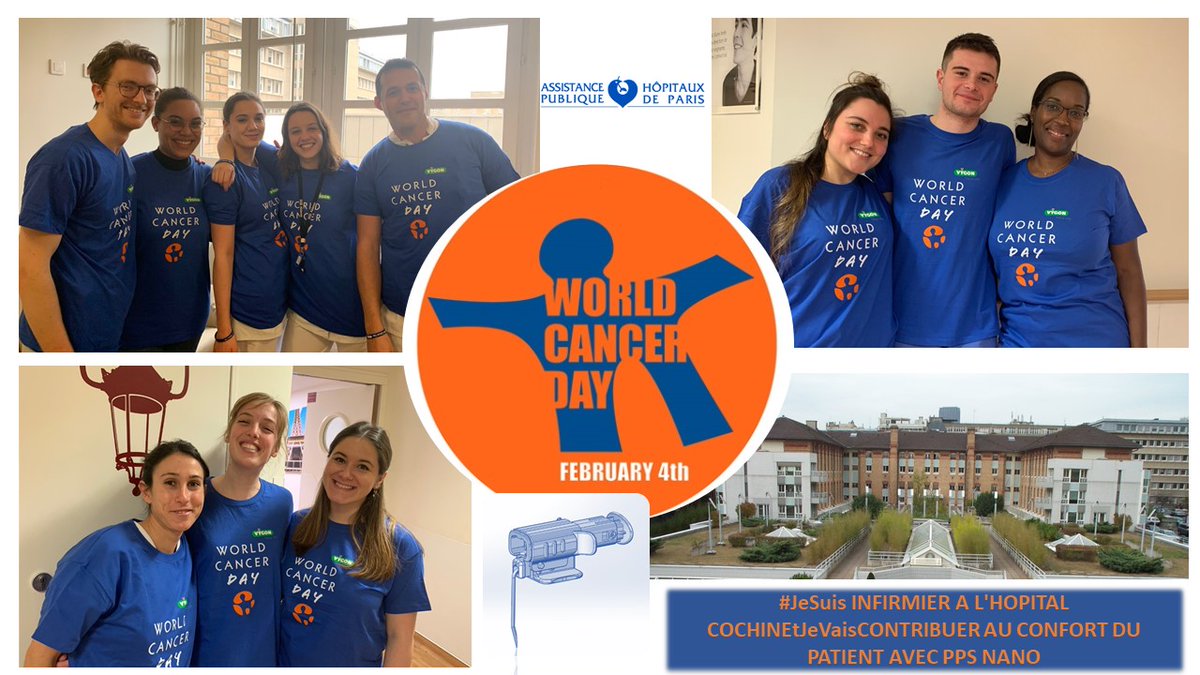 VygonGroup's tweet photo. Les équipes de l'hôpital Cochin @APHP et @VygonGroup ensemble pour #WorldCancerDay https://t.co/r1q9h6W8tq