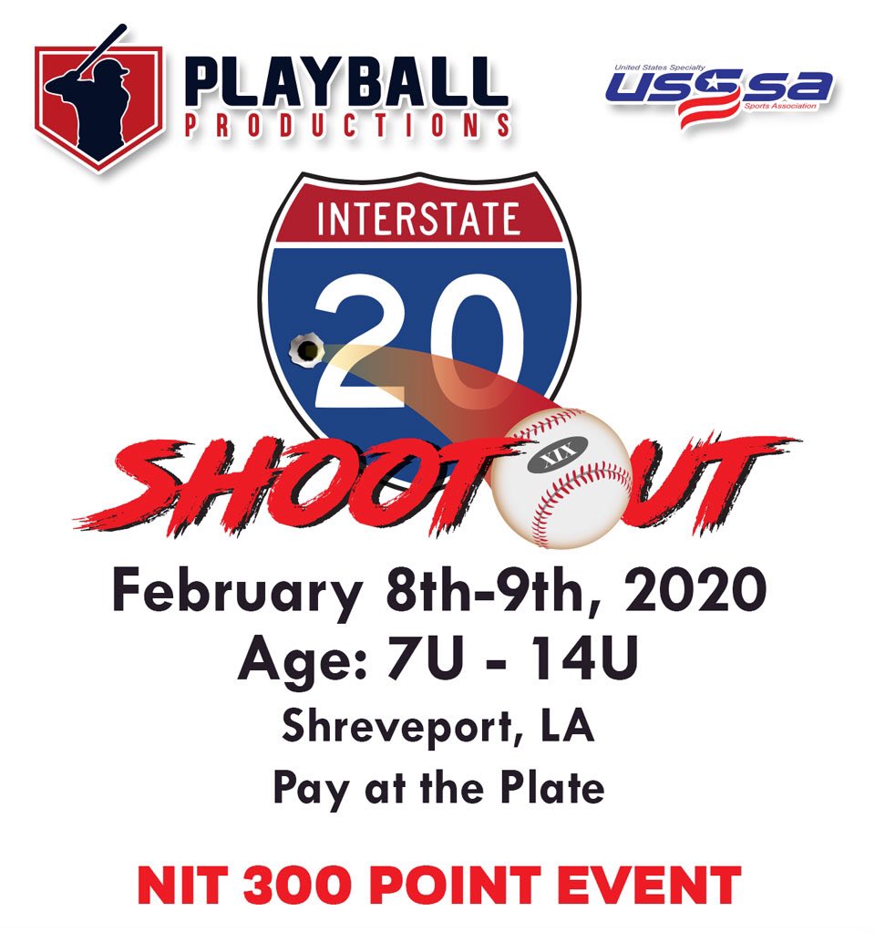 Register Now: usssa.com/baseball/event…
Be sure to check Events page for our schedule!