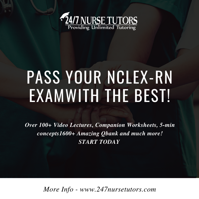 247NurseTutorsc's tweet photo. Prepare to Pass with the Most Comprehensive NCLEX Review! Sign up for our Monthly Plan
Over 100+ Video Lectures, Companion Worksheets, 5-min concepts
1600+ Amazing Qbank and much more!
Get started now - https://t.co/m4NKR62Pyg
#nclexquestions #nclexquestion #nclexquestionoftheday https://t.co/if96HX0pMl