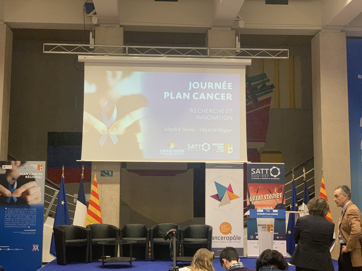 [#event]
Journée Plan Cancer 
Acte 1 avec le <a href="/GeflucMarseille/">Gefluc Marseille</a> 
Merci à sa présidente @MeAlexBarberis pour sa confiance.
Évent organisé par @CanceropolePACA <a href="/SATTse_/">SATT Sud-Est</a> 
📍<a href="/MaRegionSud/">Région Sud</a> 
#event #Innovation #recherche
