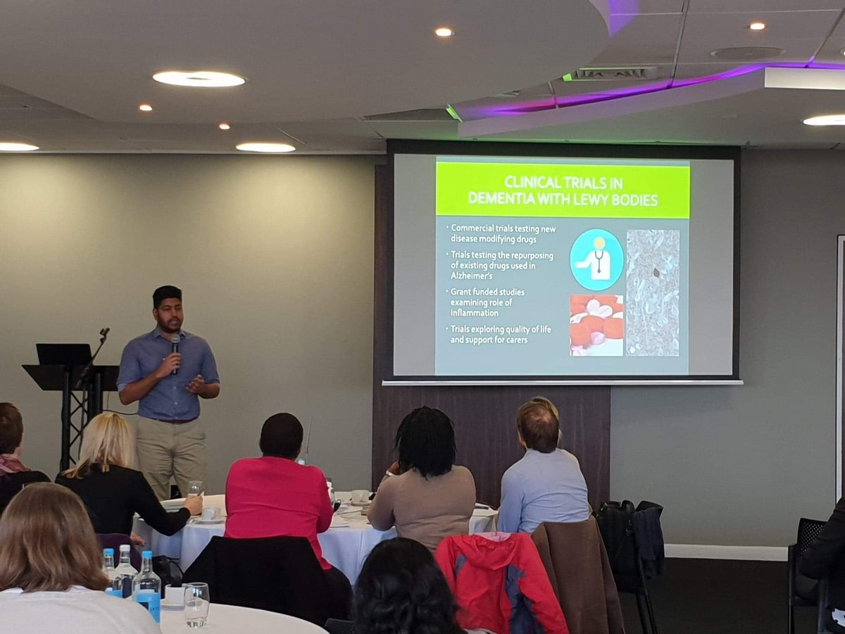 Our Dr Jay Amin also presenting information on Dementia with Lewy Bodies at Wessex Brain Aging and Dementia Research Meeting #clinicaltrials #Dementiaresearch  @NIHRCRNWessex <a href="/NIHRresearch/">National Institute for Health and Care Research</a> <a href="/arc_wessex/">NIHR Applied Research Collaboration Wessex</a> <a href="/SHFT_Research/">Research and Innovation - HIOWH</a> <a href="/NickBroughton4/">Dr Nick Broughton</a>