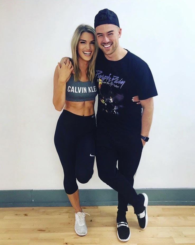 Shoutout to these two on soaring to the 🔝 of the leaderboard this week👏

Throwback to this fab photo of the talented two in our studios during rehearsals!

Who's excited for switch-up week next weekend?🕺💃

#DWTSIRL #dwts #liffeytruststudios #TuesdayThoughts