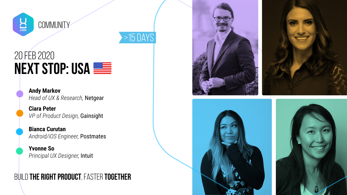 uxdxconf's tweet photo. UXDX’s sell-out community tour hits the US for the first time🚀If you’re in #product, #UX or #dev, join the San Fran or New York communities &amp; learn new ways to build a better product faster.Check out below

San Fran 👉 https://t.co/YNufgO5G4s
New York 👉 https://t.co/PXgHhj4wUX https://t.co/bxuPi4CbyG