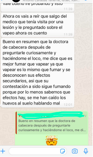 vapethetruth's tweet photo. Medicos vendiendo el tabaco en España, siglo XXI. Que opináis? #vapeo @CNPT_E @stvfdz https://t.co/je86E80btY