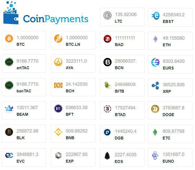 what are the most popular cryptocurrencies