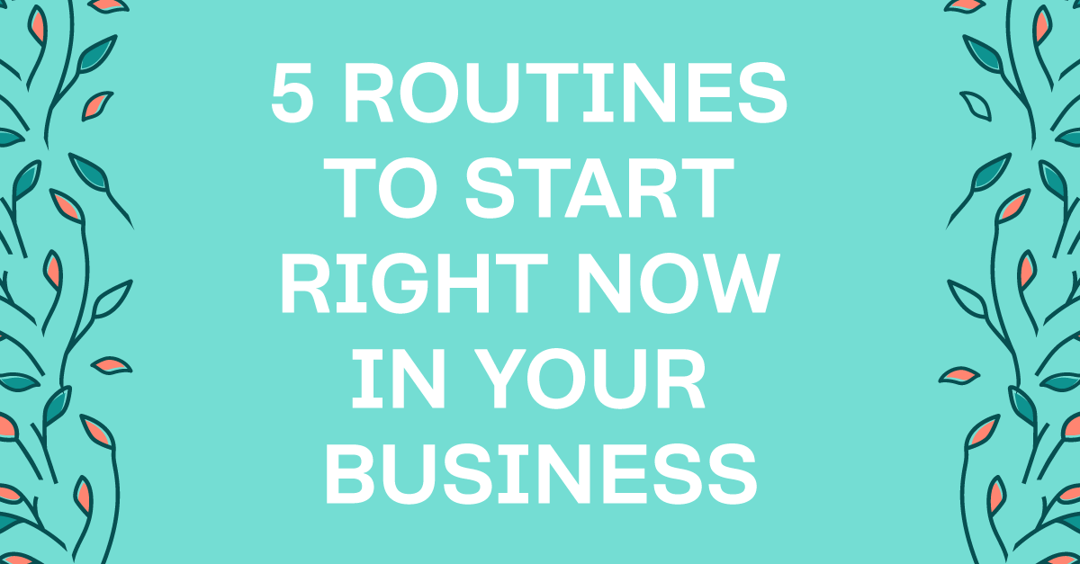 BloomHustleGrow's tweet photo. 2nd month of 2020! Want to hustle happier this year in your business? Grab these 5 routines to help you hustle happier in 2020! 

https://t.co/oErpUa6lkO https://t.co/QnHbeLg8DJ