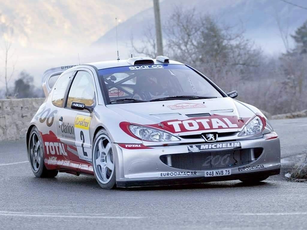 Peugeot 206 Rally Wallpaper