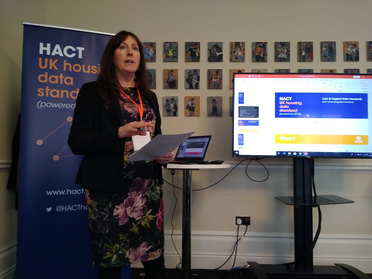 HACThousing's tweet photo. "Housing providers need to be able to evidence that they're performing well. 

The UK data standards which are 
sensitive, bespoked but still give a standardisation, can do this."

Charlie Norman, CEO at @MSVHousing at our care and support launch today https://t.co/UaKQMuISJJ