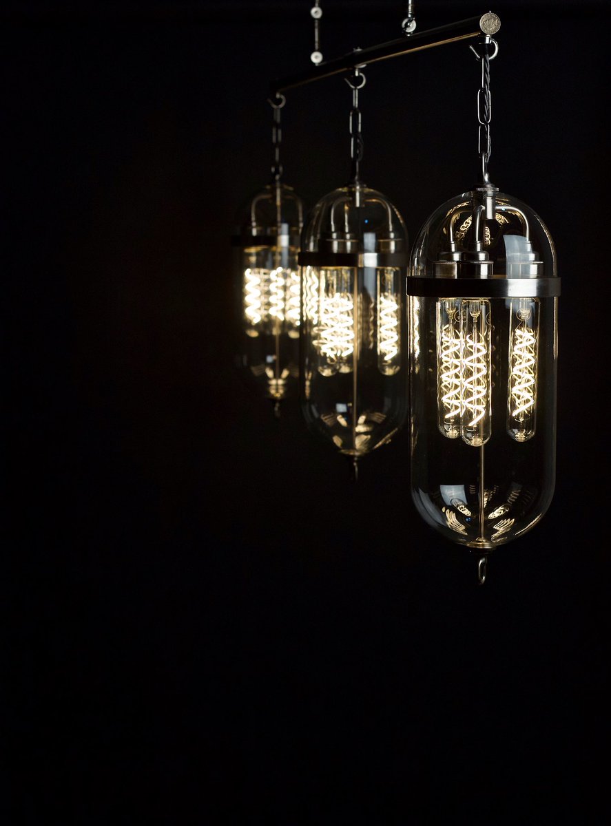 MaxVonSama's tweet photo. #Design Awesome of the Day: #Steampunk-ish โ๏ธ #Industrial Handmade 'Aston Lantern' ๐ก from @Fritz_Fryer via @designlondon #SamaDesign https://t.co/Zj7Ynxowkp