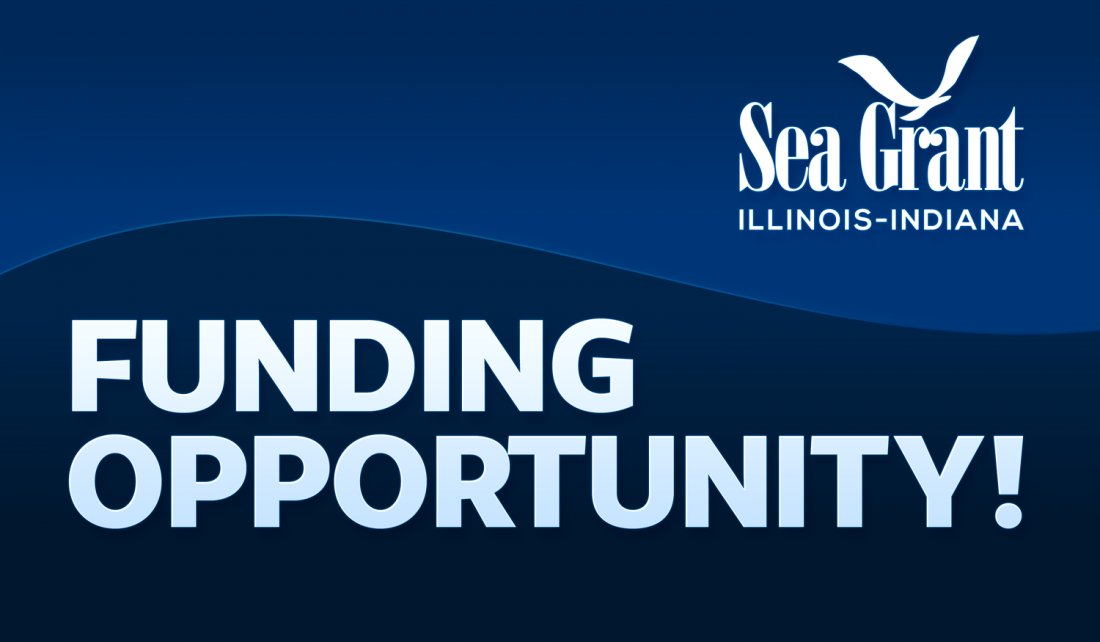 "funding opportunity" with Illinois-Indiana Sea Grant logo