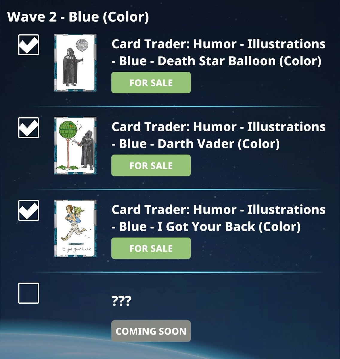 SWCTBinks's tweet image. So, we're going on day 4 with no color variant of blue wookie in this set. At this point there's 3 days left before the award deadline &amp;amp; even if @ToppsSWCT/@ToppsDigital does add it in, the counts will be so off it will be impossible to trade for the # we need to meld. This sucks