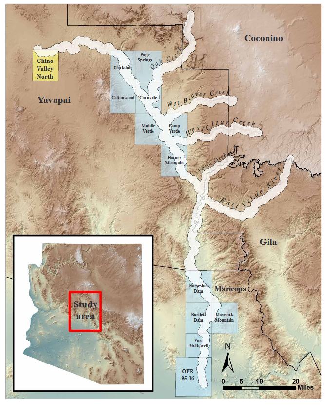 AZGeology's tweet photo. 'Mapping of River Alluvium Along the Verde River and Major Tributaries, Central Arizona', Cook and others (2011). Poster presented at GSA Annual Meeting.
High-resolution PDF: https://t.co/U6gjA5VTd7
@GSA #Holocene #FluvialSystem https://t.co/37LX247MCI