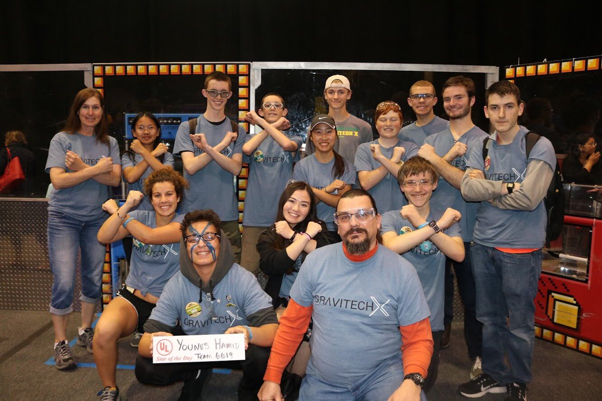 FRCTeams's tweet photo. Our 4th and final @FRCTeams we are sponsoring this year is #FRC6619, @GravitechX! We can't wait to see what they will come up with for #INFINITERECHARGE. #omgrobots #BWFIRST @BWCnews https://t.co/IfhVZuOrsp