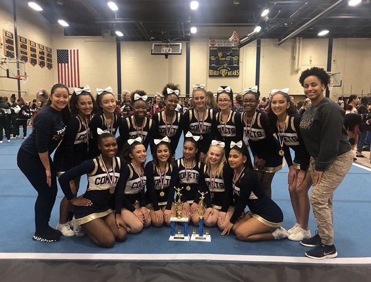 comet_hhs's tweet photo. CONGRATS
A huge congratulations to the HHS Varsity Intermediate cheer team on their first place and grand champion win this weekend at Bears Invitational at David Brearley HS!
-Isabella Maldonado
#hhscheer #cometpride @HHSComets @robsanchez23 @PlozanoHHS https://t.co/WQhtXAXAo1