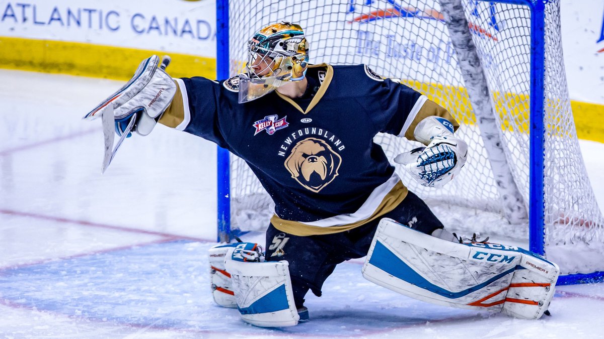 ◾️ECHL GOALTENDER OF THE WEEK◾️

Parker Gahagen of the Newfoundland Growlers is the Warrior Hockey ECHL Goaltender of the Week for Jan. 27-Feb. 2.

All the details--> bit.ly/3b3r0bA

#StandOnGuard