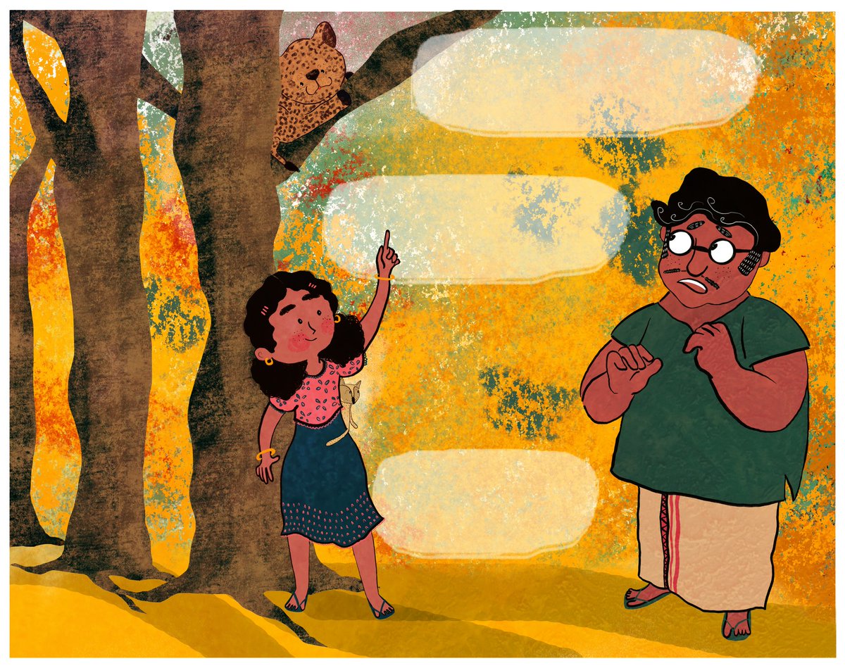 debasmita_d's tweet photo. It was so much fun illustrating this 🐯#TheSongOfWater is on @prathambooks @PBStoryWeaver
Written by @shal_srinivasan
illustrated by me 🙂
#picturebooksmatter #picturebook #illustration #booksidrew #asiankidlit #diversekidlit
#booksharing #weneeddiversebooks #southasianstory https://t.co/9BCUCwpbSm
