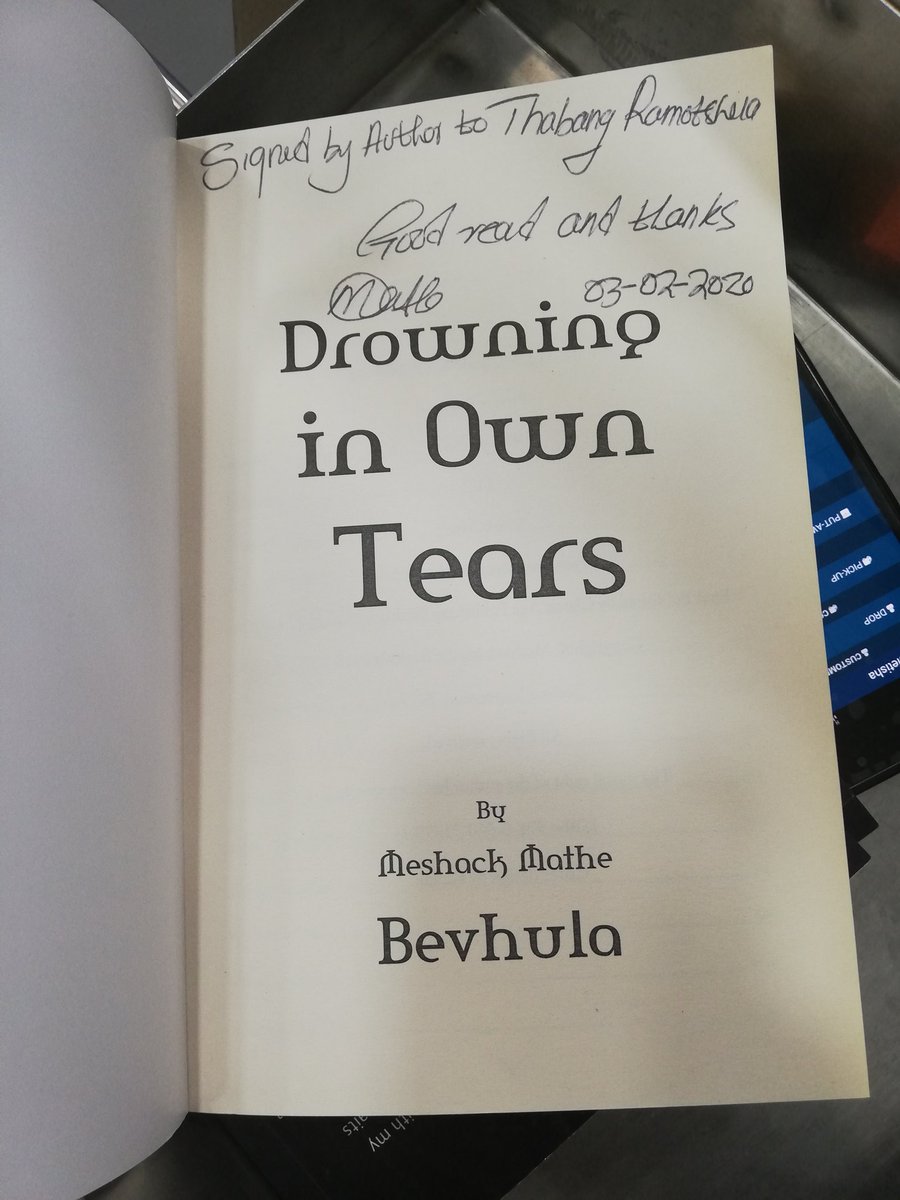 southafricandly's tweet photo. Yesterday's signed and sent copies of #DrowningInOwnTears book to my lovely readers nationwide via courier service..... https://t.co/P7IPsIm0MT