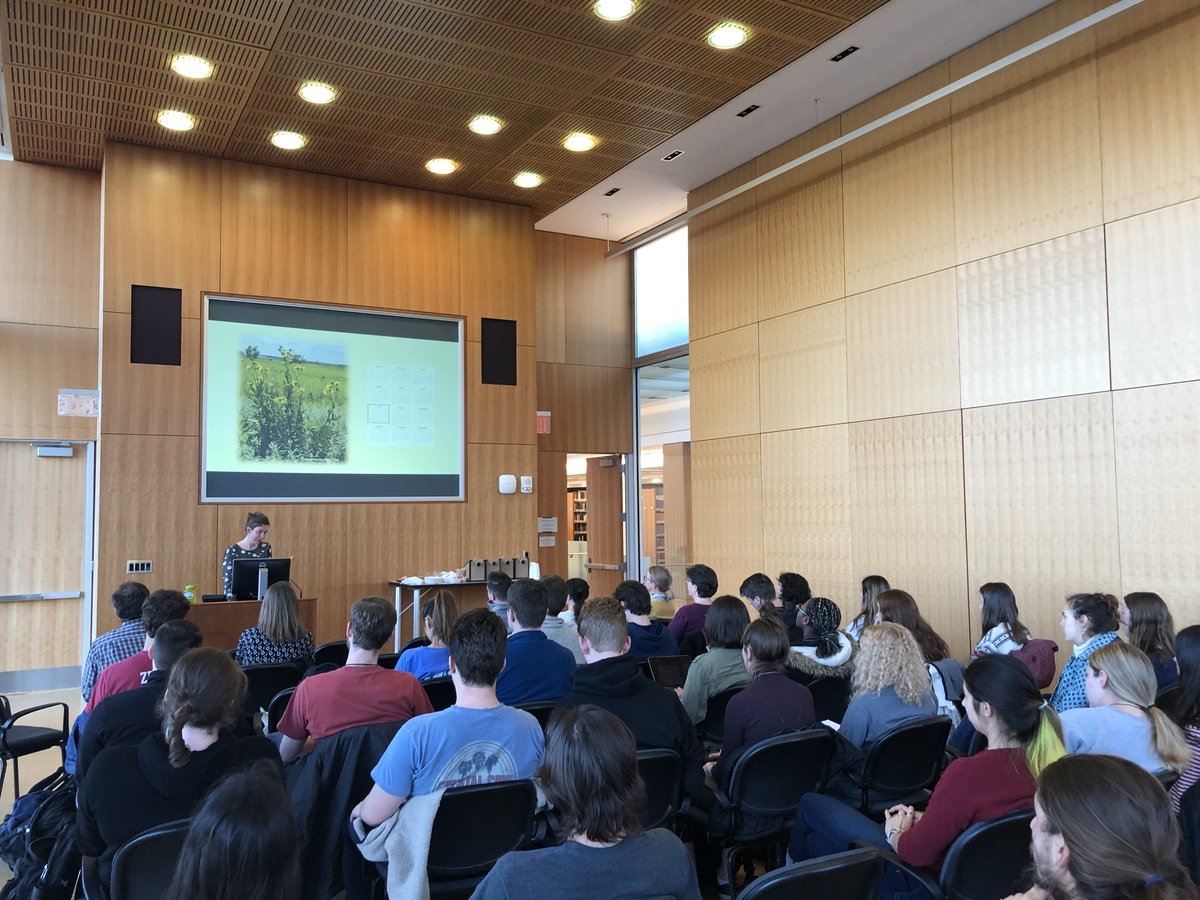 LafEnvironment's tweet image. Thoreau, Leopold, Libby Jones, phenology, and climate change -- thanks to @sarahdimick for a great talk and thank you to crowd @LafLib for the packed house.
