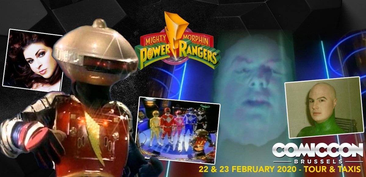 David Fielding aka Zordon and Sandi Sellner aka Alpha 5 from #PowerRangers are coming to Comic Con Brussels Winter 2020! Buy your tickets now as they are almost sold out!! comicconbrussels.com