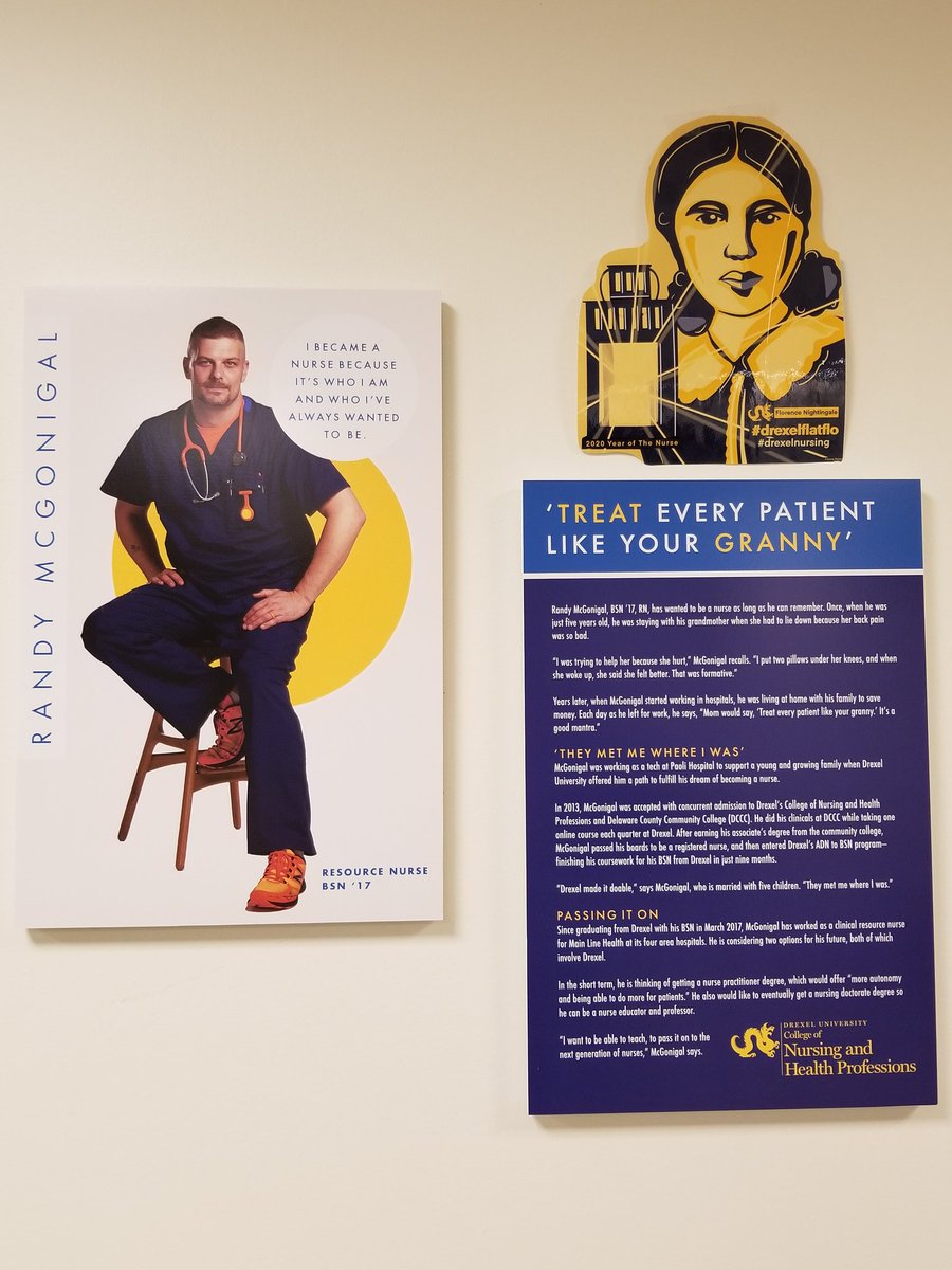 DanaKemery's tweet photo. Flo hanging out with our CNHP People of Purpose. Where are you taking Flo today? @DrexelCNHP #DrexelFlatFlo #theyearofthenurseandmidwife #Drexelnursing https://t.co/DaVABcW2ie