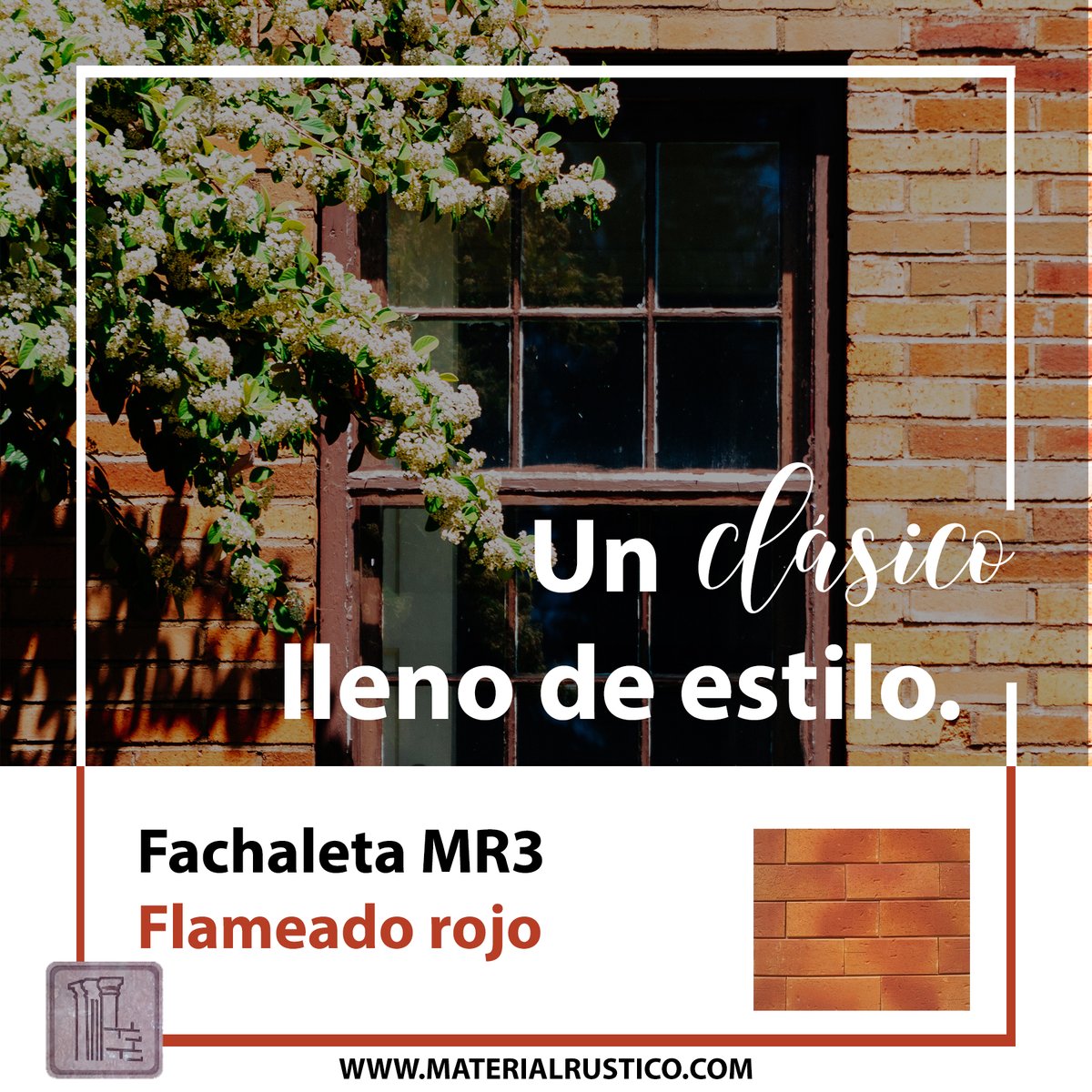 materialrustico's tweet image. Crea espacios increíbles con la Fachaleta MR3 Flameado rojo, o elige tu favorita, ¡Tenemos más de 30 modelos diferentes! ✨

‼️Recuerda que todo el mes de febrero tenemos modelos seleccionados en promoción‼️

Visita 👉 materialrustico.com/wp/fachaleta/