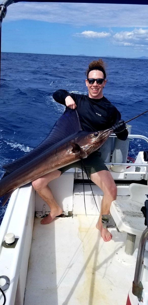 FishTamarindo's tweet photo. A couple of great days onboard Rainbow Runner with our friends and request returnees Danny and Mike along with Captain Gerald. A nice combination of Sailfish and Mahi Mahi for both anglers. Thanks for fishing with Capullo Sports Fishing Tamarindo Costa Rica.See you again in April https://t.co/CTB2MECld6