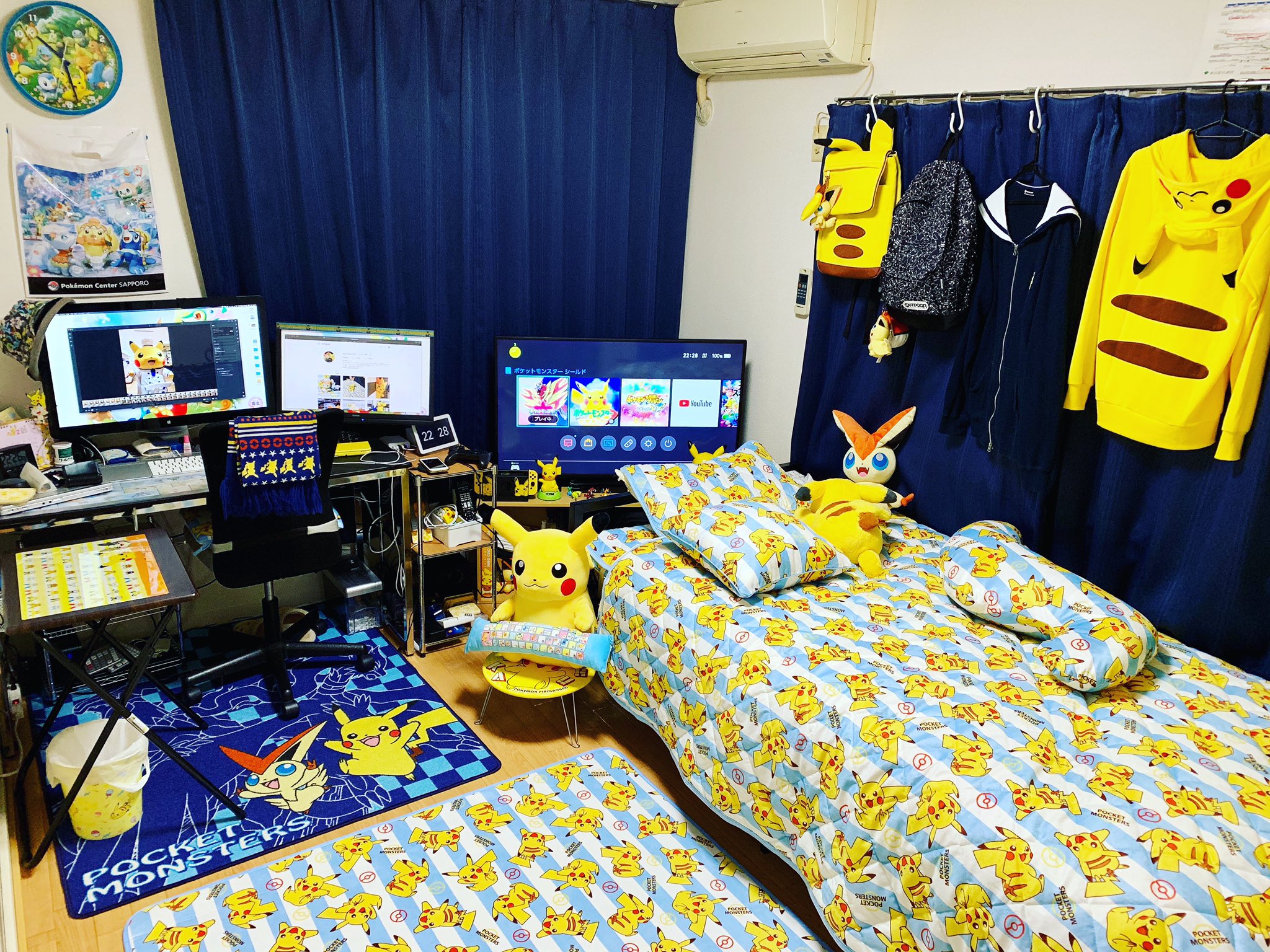 だい ほっしー 在 Twitter 上 ピカチュウの日 ポケモン部屋 みんなの部屋のポケモン事情教えてよ T Co kh3tt1nn Twitter