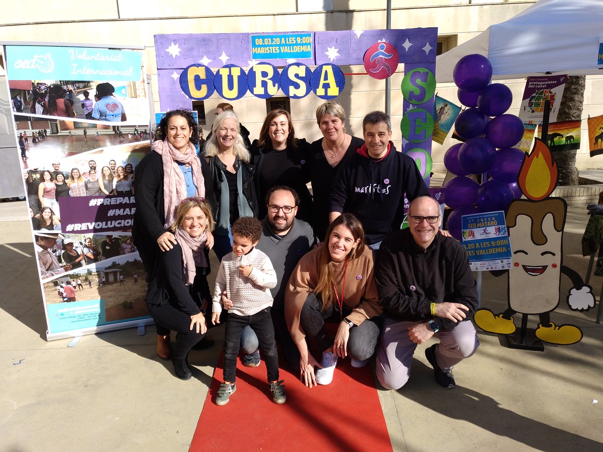 Els companys de <a href="/sed_mataro/">SED Mataro</a> continuen amb els preparatius per a la #ICursaSEDMataró. El dissabte passat, al #DiadelesFamílies a @Valldemia van muntar una paradeta on van començar a recollir inscripcions! Si no hi vas poder anar, t’hi pots inscriure a valldemia.maristes.cat/cursa-sed-mata…