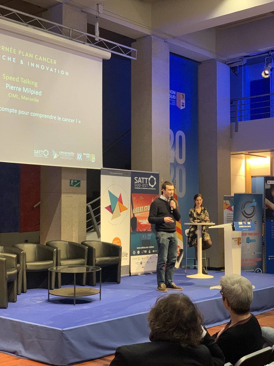 GeflucMarseille's tweet photo. [#speedtalking]
“Chaque cellule compte pour comprendre le cancer !” Pierre Milpied
@GeflucMarseille @SATTse_ @CanceropolePACA #recherche #innovation https://t.co/viYLsYRWz4