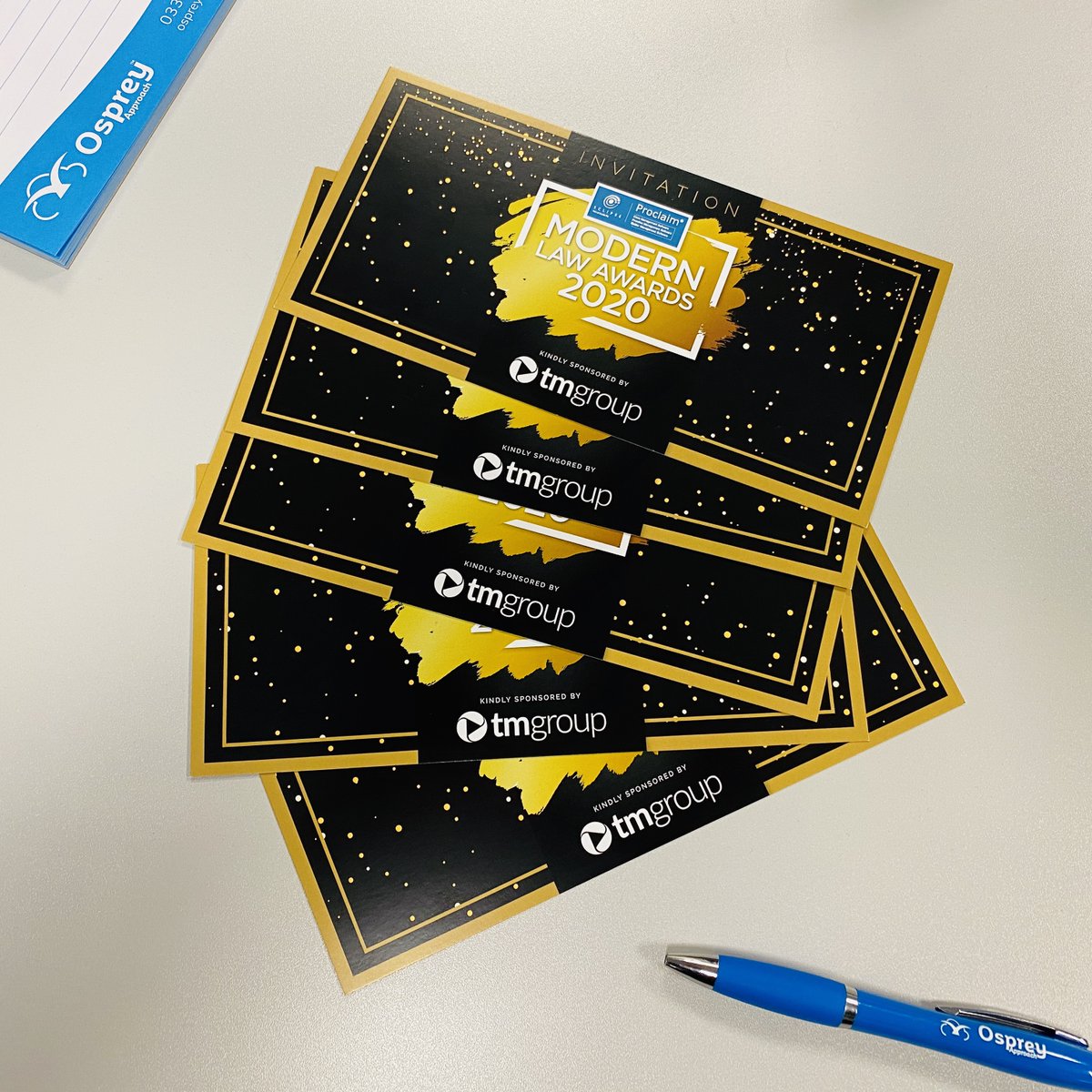 OspreyApproach's tweet photo. 🏆Not long until @ModernLawMag Awards on Thursday.

We're delighted to be sponsoring the Diversity &amp; Inclusion Award, such an important topic right now in the industry.

Good luck everybody! 🤞

@BarcanKirby @The_BA_Group @Dentons @MSBSolicitors @OsborneClarke @WedlakeBell https://t.co/iwRqJ8vQss