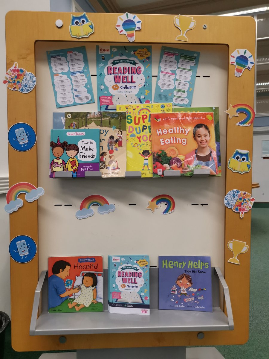 LancsLibraries's tweet photo. Here at the #Preston #HarrisLibrary we're showcasing some books for #ChildrensMentalHealthWeek
Take a look at online catalogue if your child is struggling at home or at school, asking difficult questions or dealing with loss, worries, or bullying. #FindYourBrave https://t.co/g3qgJSLH8Z