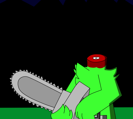 f_shebastian's tweet photo. Tenemos ahora de Dipsy motosierra jajaja pero bueno costo algo hacer la motosierra pero que se puede decir nadie es perfecto espero que les guste https://t.co/1QdBTzrSxT