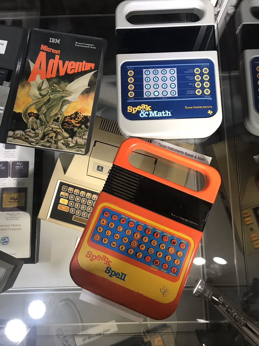 cs_chiefs's tweet photo. Having a blast at today’s @AATEconnect meeting!!  Exploring the Computer Museum of America!  #CMoA #STEM #STEAM #ATLTech https://t.co/bIXHas9vWQ