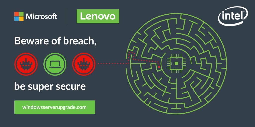 LenovoPartner's tweet photo. It’s time for a #WindowsServerUpgrade! #WindowsServer2008 is no longer supported - chat with an @LenovoDC specialist about your servers and upgrade to #WindowsServer2019 today! https://t.co/mB2SNA9H6d https://t.co/hZfGGRxg4y