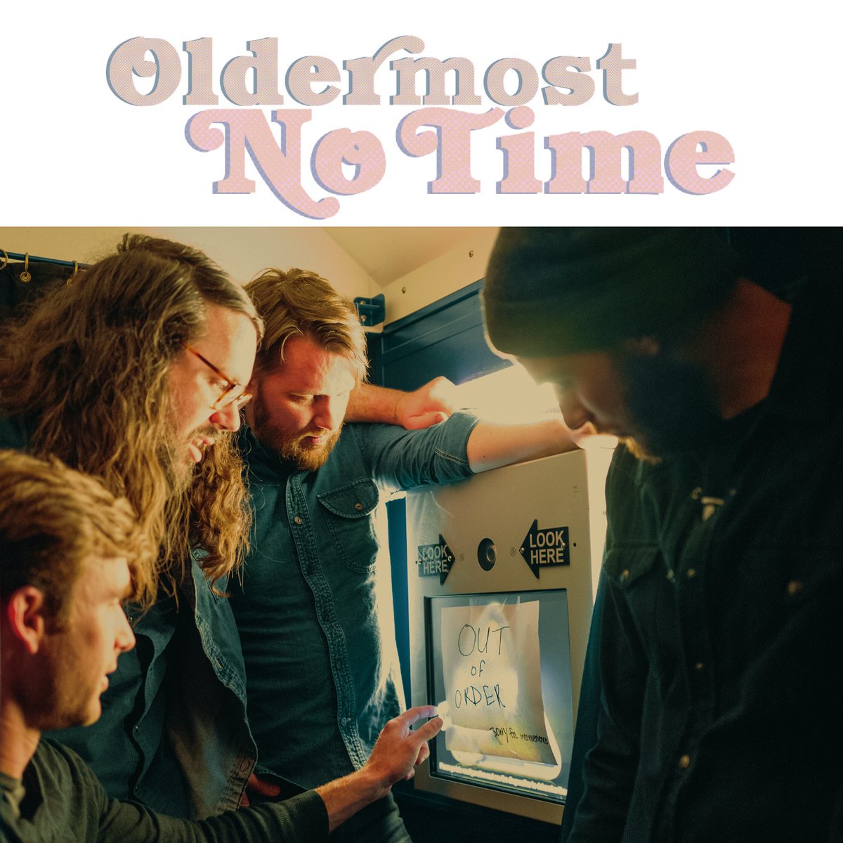 A good band on a good day. That was our goal when we went into the studio last Winter to record our forthcoming EP No Time (out 3.27.20). Enjoy our first single, "Gotta Get Outta Here" today. oldermost.bandcamp.com/track/gotta-ge…