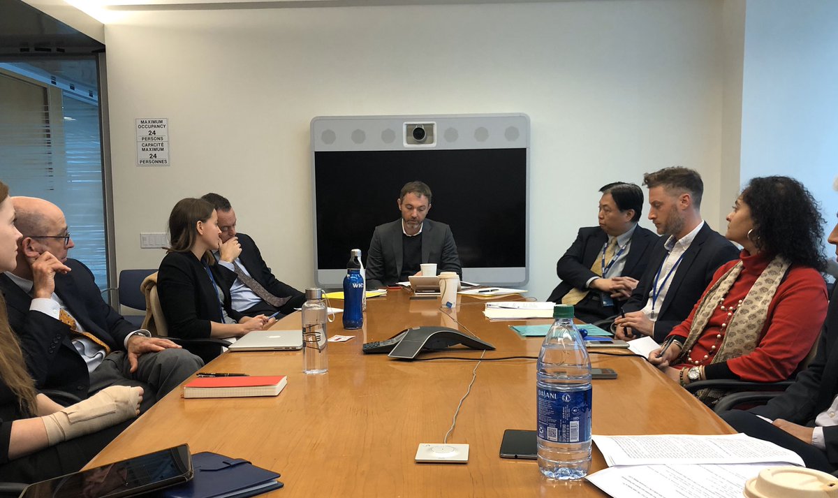 Under auspices of <a href="/isanet/">ISA</a>’s #ISA at #UNAI: “The United Nations At 75” initiative, 30+ UN experts and researchers are gathering at the UN today to brainstorm how to make <a href="/UNPeacekeeping/">UN Peacekeeping</a> more inclusive and people-centred Facilitated by @AdamDayNYC #A4P <a href="/nupinytt/">NUPI</a> <a href="/FBAFolke/">FBA (Folke Bernadotte Academy)</a>