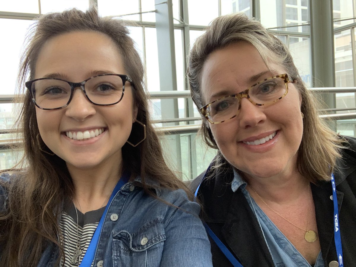 DoiggShellby's tweet photo. Ready to learn 🤓❤️ #TCEA2020 #WillsPointISD #tigernation https://t.co/CKjlguYb0Y