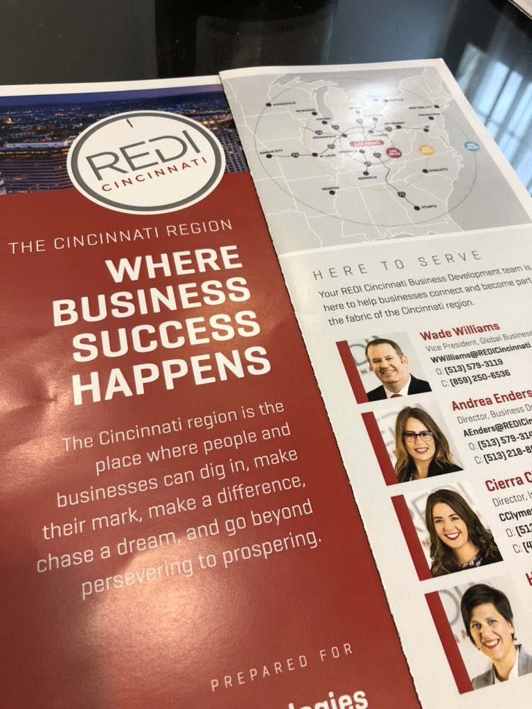 Had a great chat with REDI Cincinnati the other day, exploring our expansion in the US. Thanks to <a href="/AndreaEnders/">Andrea Enders</a> and Cierra Clymer for stopping by our office. <a href="/GrowCincyUSA/">REDI Cincinnati</a>
