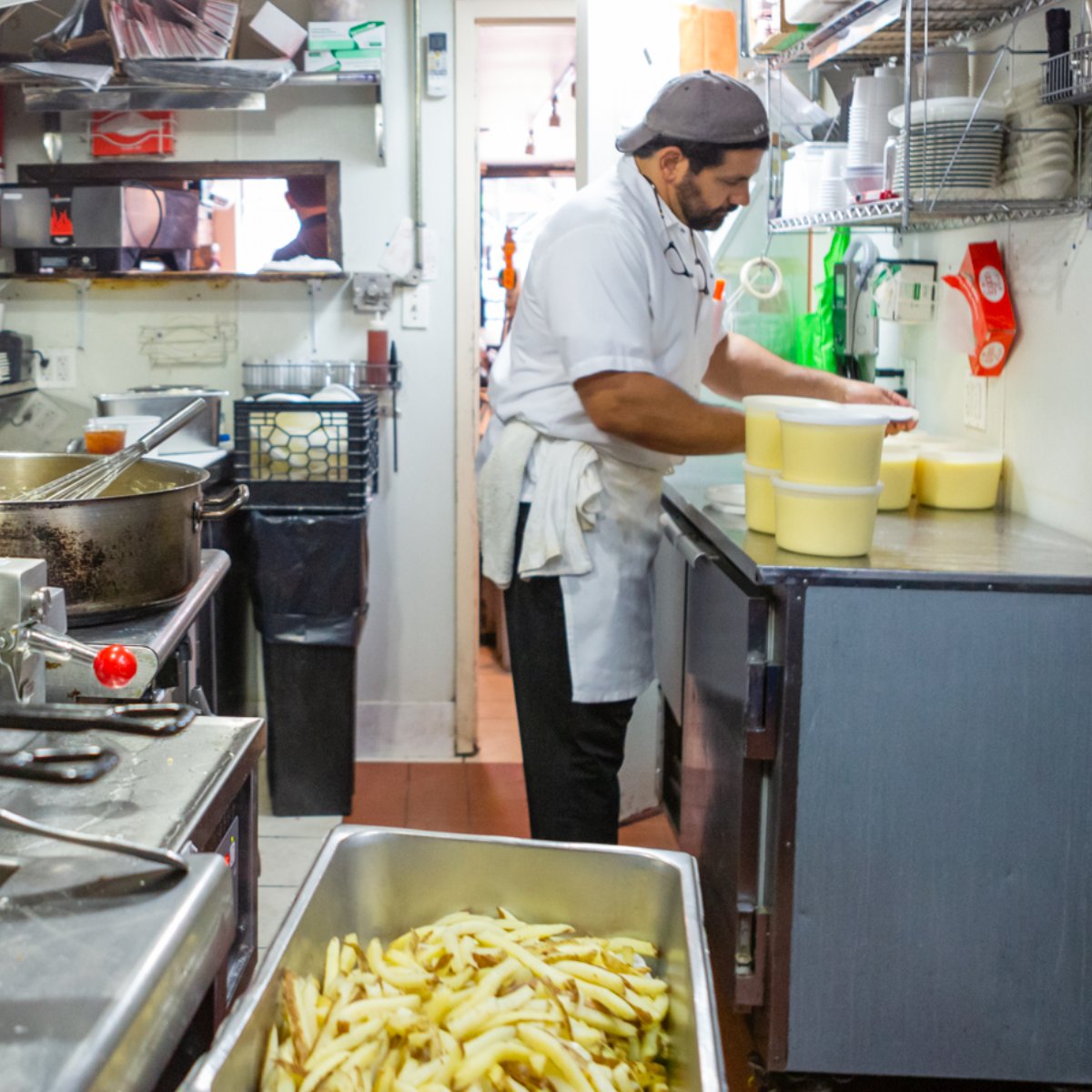 First, we make your meal -- then, it makes your day.