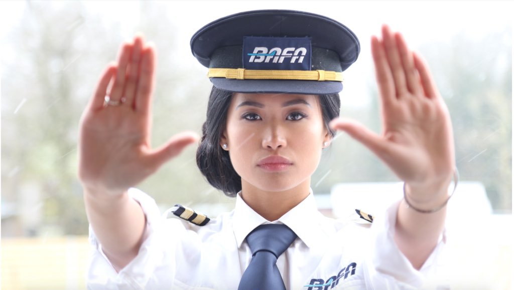 MissUniverse's tweet photo. #MissUniverseBelgium 2019, #AngelineFlorPua defines ambition, she’s faced adversity in both pageantry &amp; aviation, but says its only made her stronger! A former titleholder 👑 &amp; licensed commercial pilot 👩🏻‍✈️ https://t.co/hVpMnnHBeW