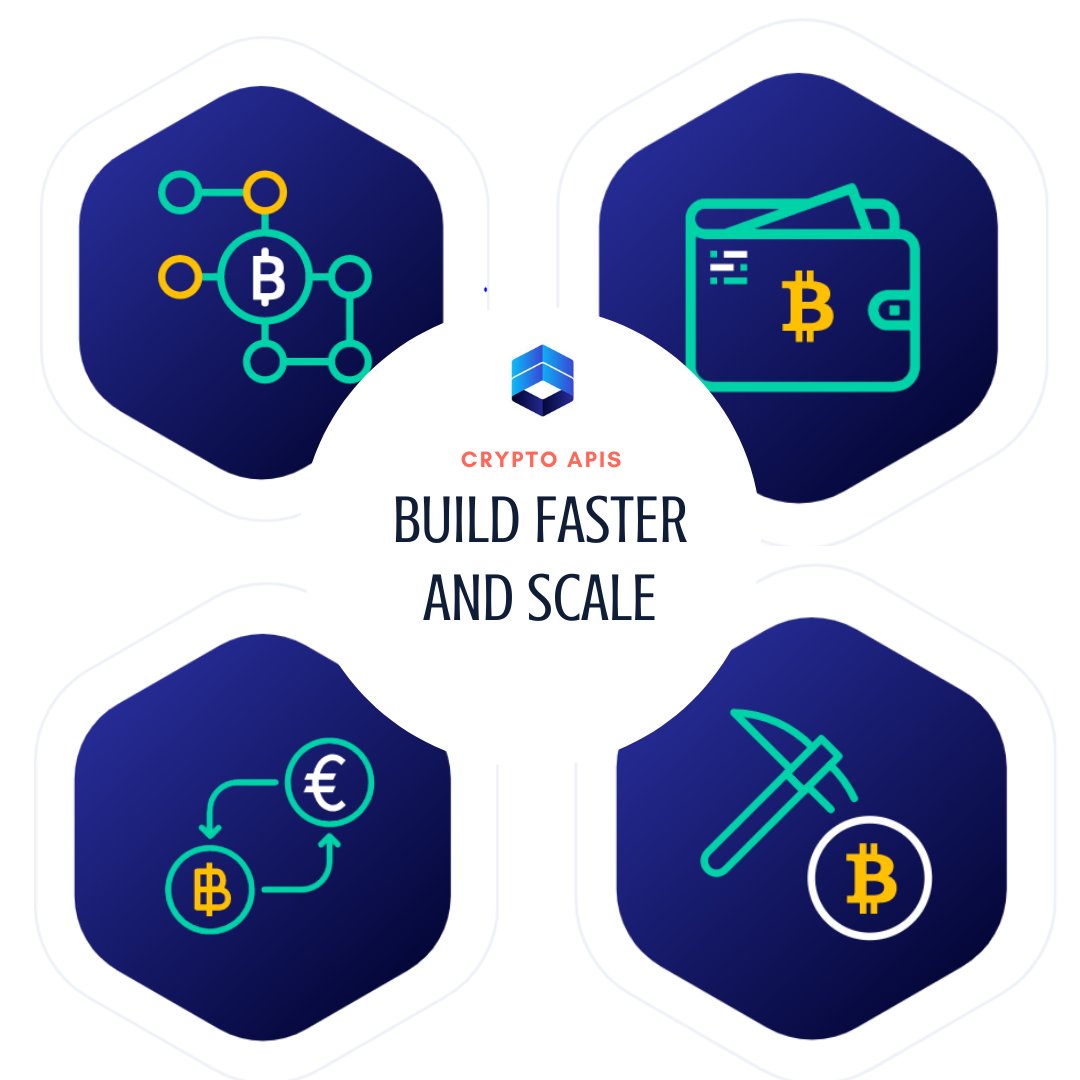CryptoApis's tweet photo. Reminder: Work smarter, not necessarily harder!
Use our #APIs endpoints to:
⚈Access blockchain data
⚈Build mining tools
⚈Launch Crypto Exchanges
⚈Create hot wallets
#btc #blockchainAPI #etc #ethereum #bitcoinAPI #ethereumAPI https://t.co/TBHoLzTpgm