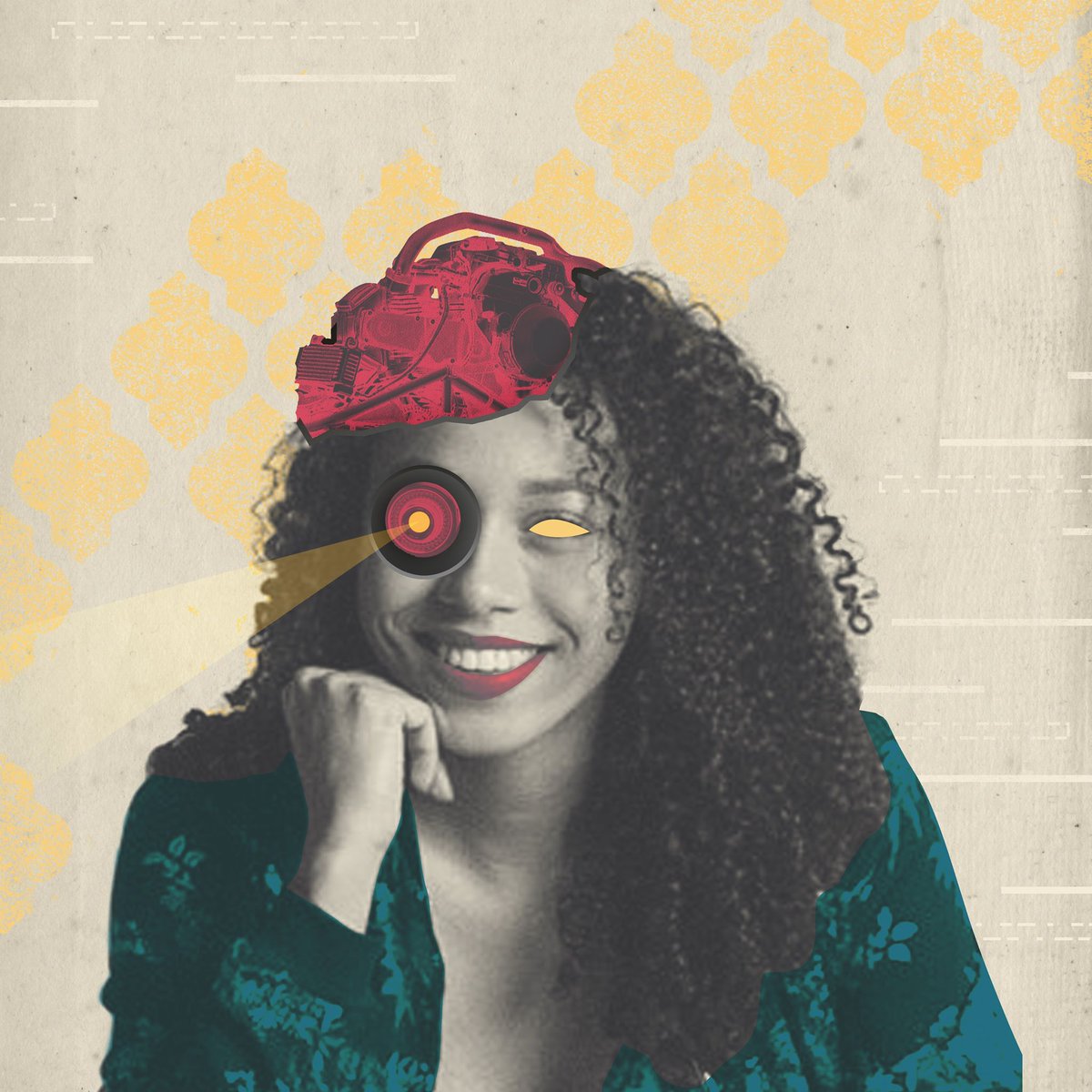 RobHalhead's tweet image. Madeline Charles, 35/50 commissions I created for the fifty 'D&amp;amp;AD New Blood Academy Winners'.
- Commissions - hello@robhalhead.co.uk

#collageart  #digitalcollage #newblood #newbloodacademy #illustration #collageillustration #art  #photoshop  #digitalcollage  #artfido #dandad